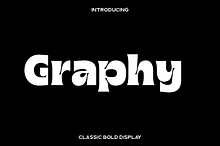 Graphy - Vintage Bold Font