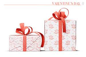 Valentine's Day Patterns And Clipart