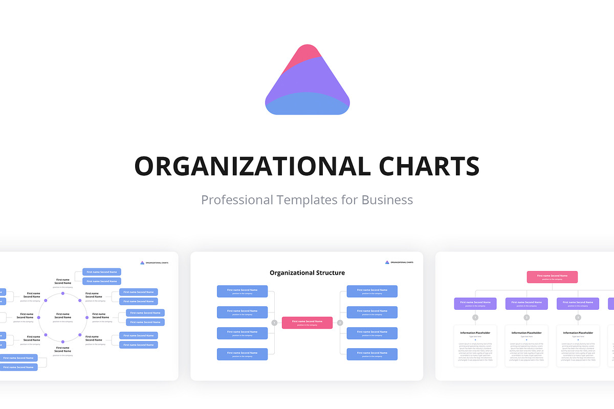 Org Charts Keynote Templates, a Presentation Template by HiSlide.io
