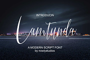 Lamtunda Script, a Script Font by Nowlystudios (Thumbnail 1 of 7)