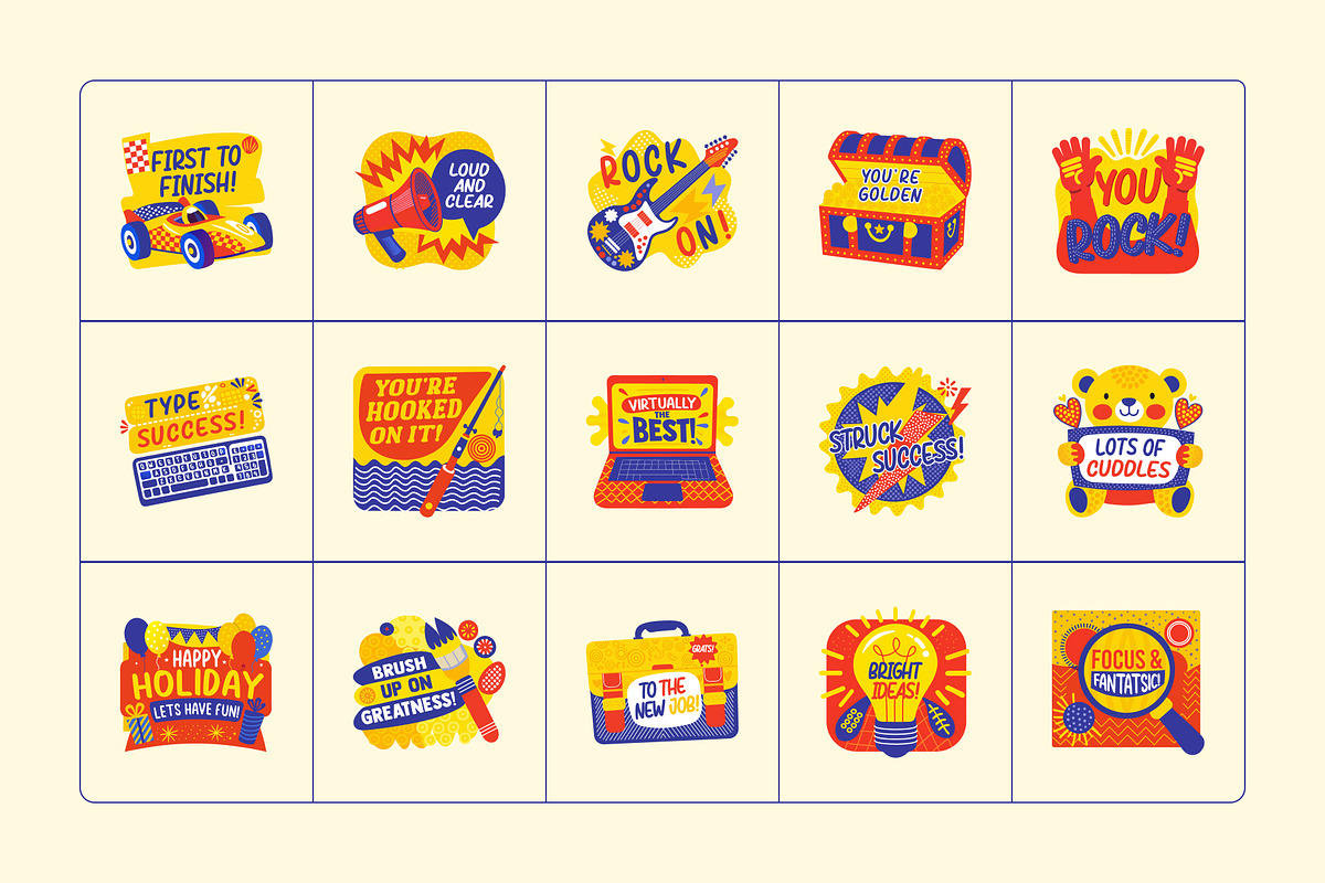 Animated Congratulations Stickers, an Emoji Icon by Creative Stall (Photo 3 of 5)