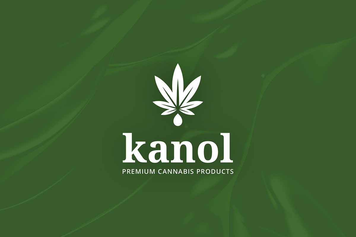 Kanol Cannabis Hemp Marijuana Logo, a Branding & Logo Template by Tovarkovdesign (Photo 6 of 6)