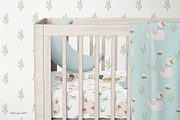 Cute Goose clipart & pattern for kid, an Animal Illustration by polikarpovaart (Thumbnail 6 of 9)