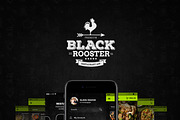 Black Rooster restaurant App ui kit, an UI Kit Template by Sladedesign (Thumbnail 2 of 3)