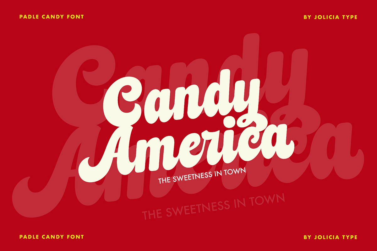 Padle Candy | Chunky Script, a Script Font by Jolicia Type (Photo 6 of 10)