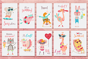 It's Summer time! Cute animals, an Animal Illustration by Isa De Gregorio (Thumbnail 6 of 7)