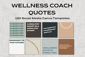 Wellness Canva Instagram Template