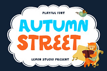 Autumn Street - Cute Sans