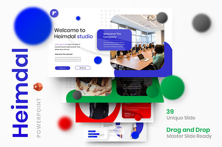 Heimdal – Business PowerPoint Templa, a Presentation Template by Dens Creative Studio