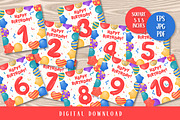 Happy Birthday Greeting Cards Square, a Card Template by AnnaViolet_store (Thumbnail 1 of 9)