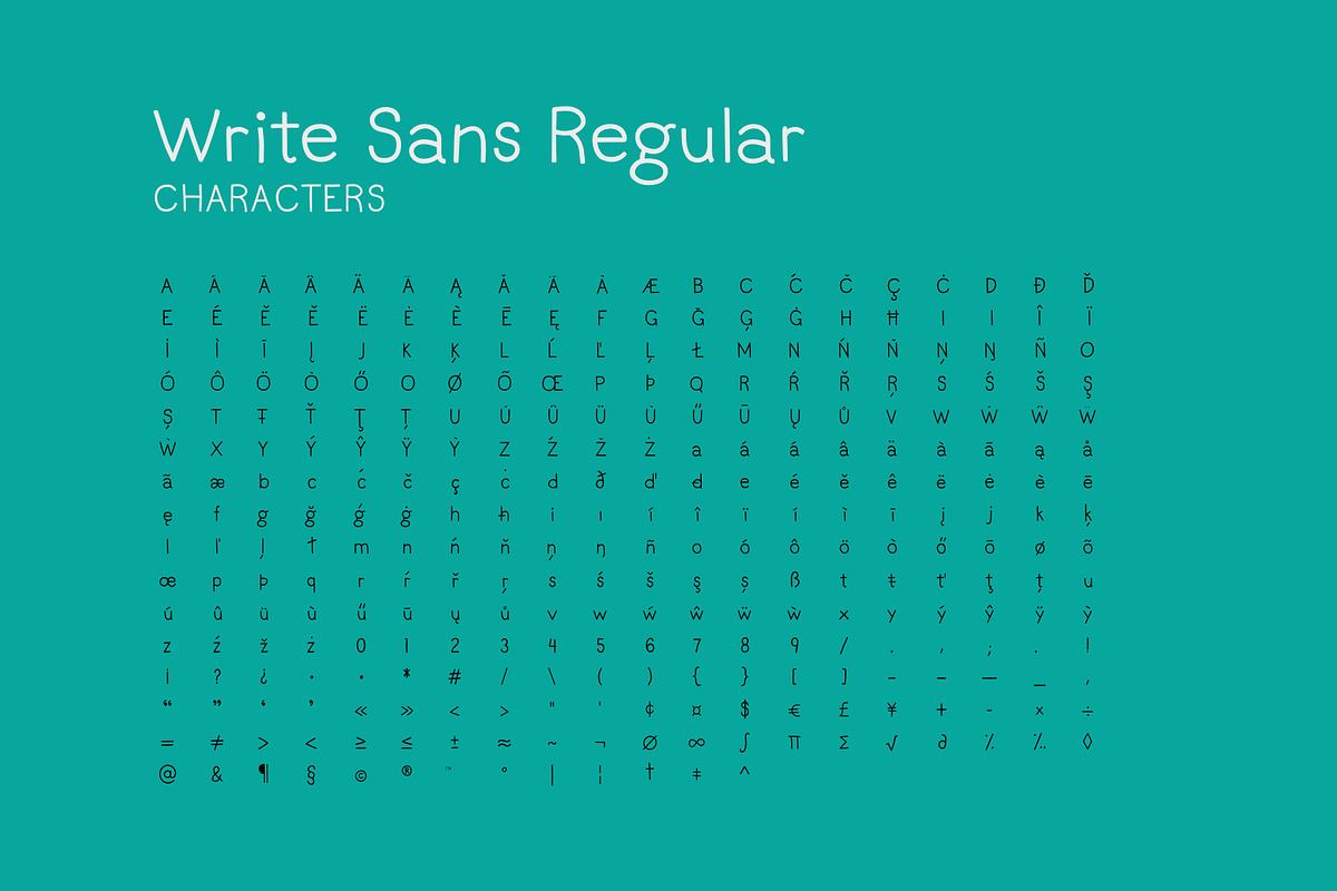 Slab and Sans Font Pair, a Sans Serif Font by JaninaA (Photo 9 of 9)
