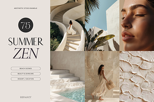 75 Summer Stock Images Bundle