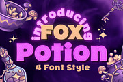Fox Potion : 4 Font Styles, a Handwritten Font by Fox7 By Rattana (Thumbnail 1 of 13)