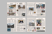 Classic Newspaper Template, a Magazine Template by BrandPacks (Thumbnail 2 of 7)