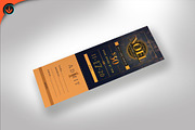 Art Deco Gala Ticket Template, a Templates & Theme by SeraphimChris (Thumbnail 6 of 7)