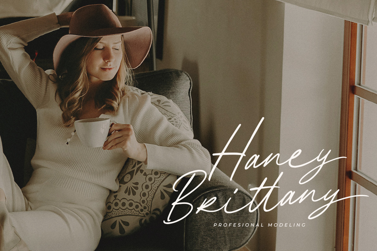 Beloved Paradise Signature Script, a Script Font by Letterhend Studio (Photo 8 of 9)