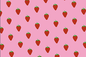 Strawberry pattern