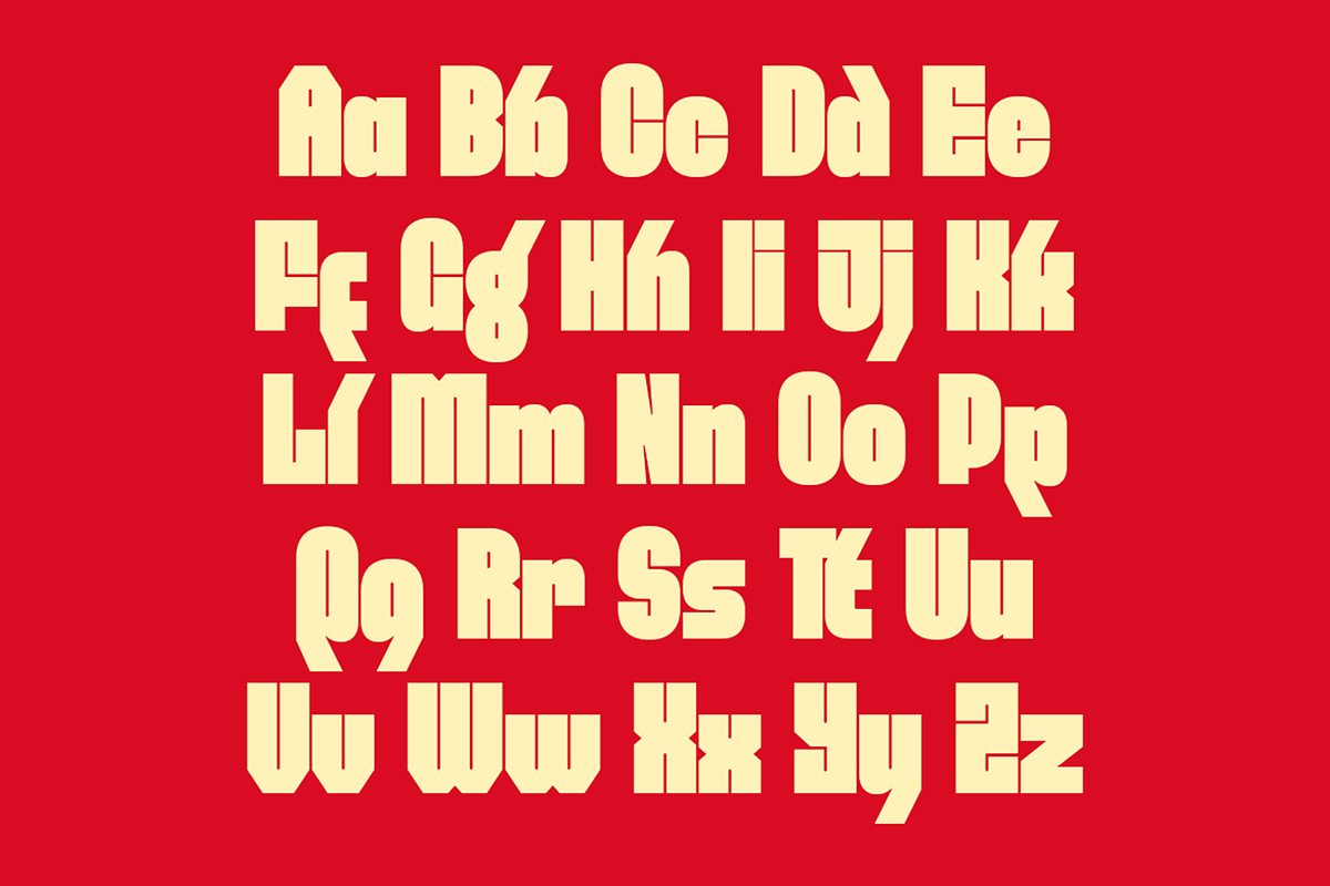 Kouti - Bold Athleisure Fonts, a Sans Serif Font by Konstantine Studio (Photo 6 of 7)