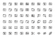 2100 Hand drawn vector icons, an Outline Icon by Visual Generation (Thumbnail 34 of 43)