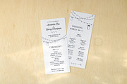 Simple Wedding Mockup for Program, a Print Template by ILLONA GRAPHICS (Thumbnail 4 of 5)
