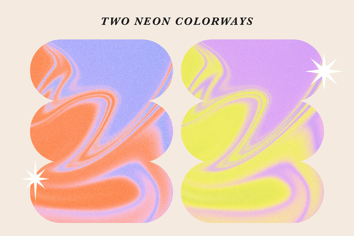 Liquid Grainy Gradients, a Graphic by Like Magic Studio (Photo 2 of 7)