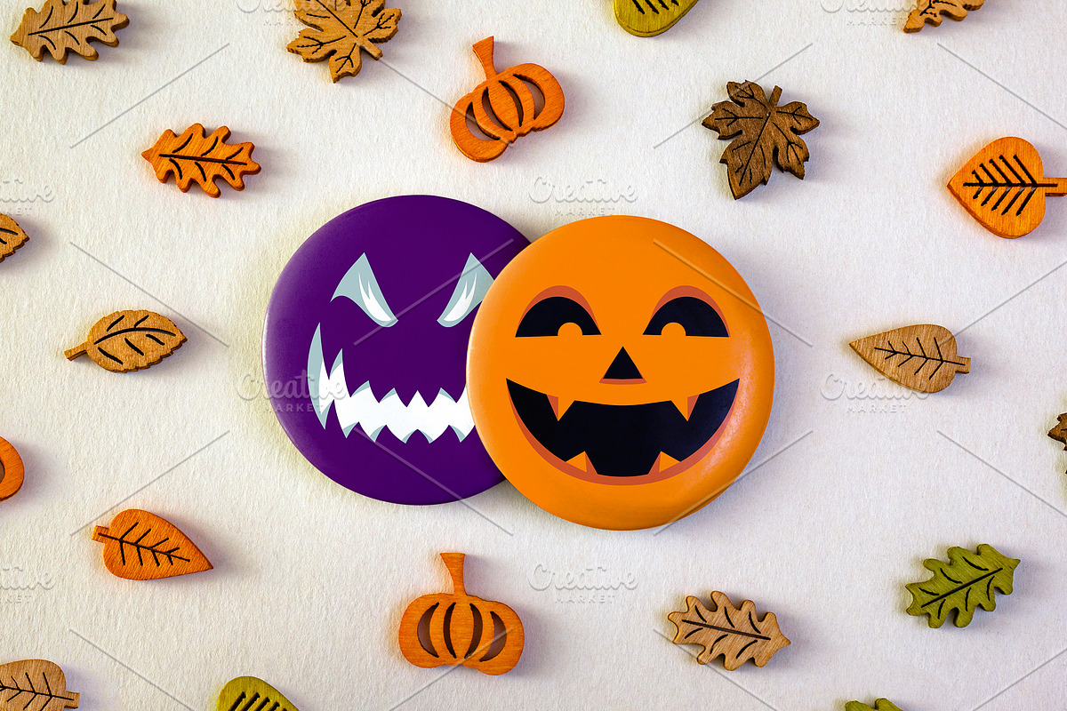 Halloween mockup pack, a Product Mockup by Scredeck (Photo 5 of 7)
