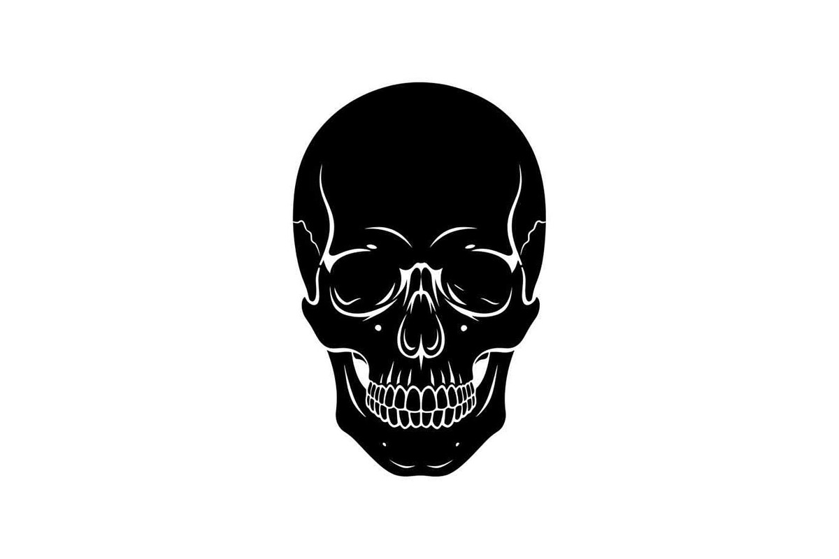 50 Skull Head Silhouette Vector Bund, an Illustration by Creativeshirt (Photo 37 of 51)