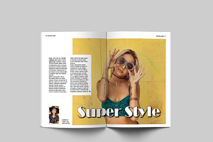 GRAZIE, Fashion Magazine Template