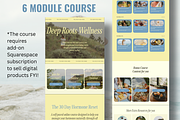 Squarespace 7.1 Course Template, a Squarespace Template by Solana Creative Co. (Thumbnail 6 of 10)
