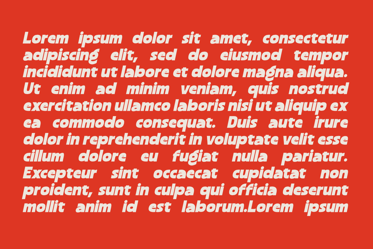 Blonkra – Chunky Bold Sans Font, a Sans Serif Font by Muksal Creative (Photo 3 of 10)