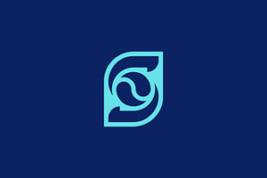 simple yin-yang letter S logo, a Branding & Logo Template by Rasagama Studio