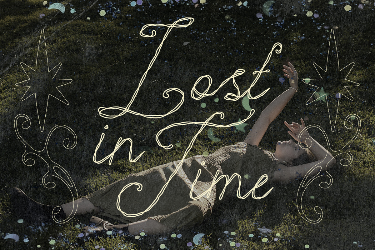 Cute Sign Romantic Textured Script, a Script Font by AnMark (Photo 4 of 11)