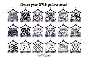 Wild Fashion Brushes For PROCREATE