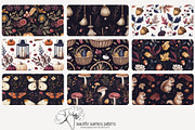 70 purple Halloween seamless pattern, a Pattern Graphic by Poppy Lane Studio (Thumbnail 6 of 10)