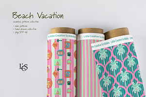 Beach Resort Vacation Patterns