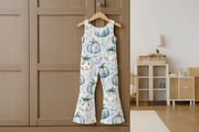 Blue White Pumpkins Seamless Pattern, a Pattern Graphic by Kreeya Art Shop (Thumbnail 2 of 9)