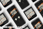 Smartphone Galaxy Z Flip Mockup V2, an Android Mockup by DSNA Mockup (Thumbnail 6 of 6)