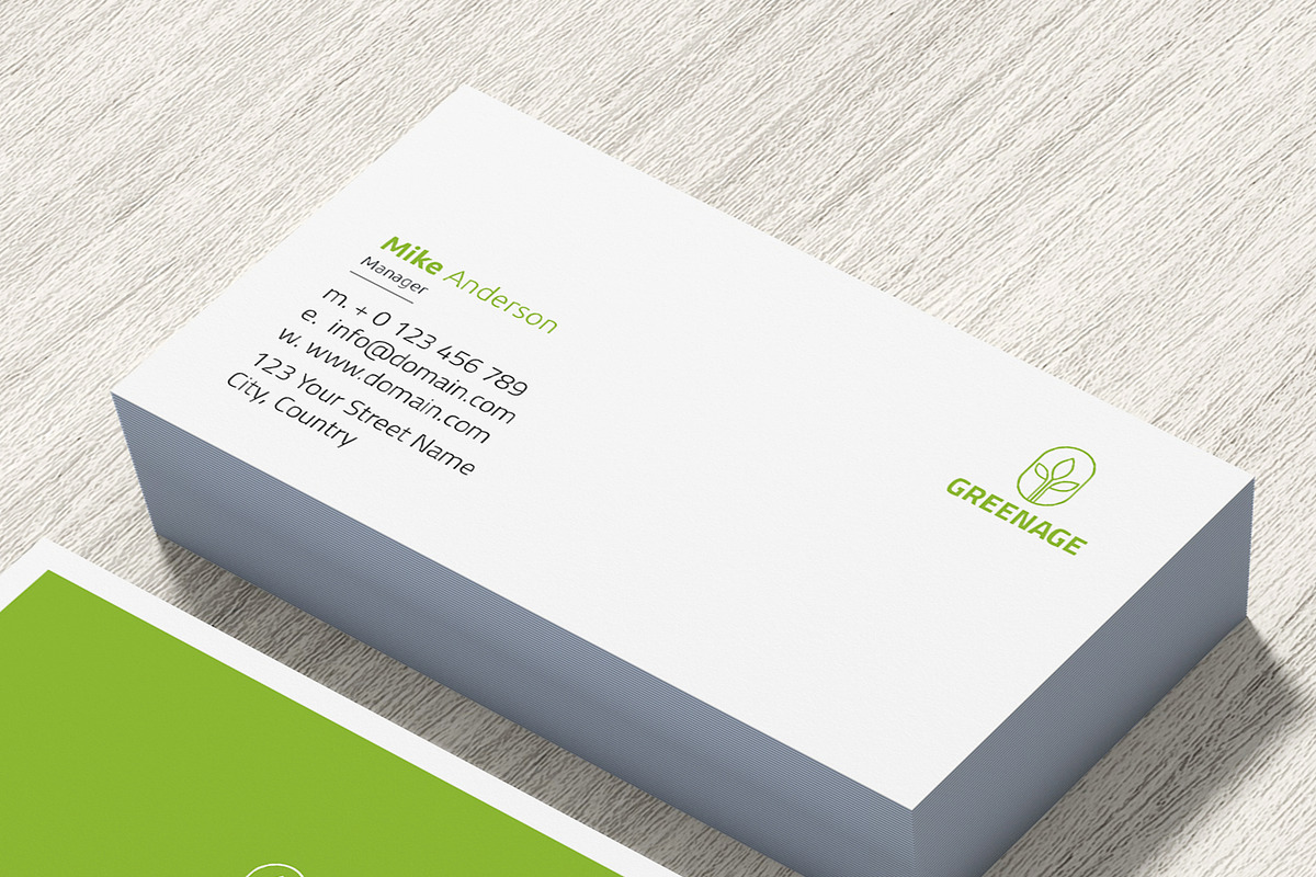 Minimal Business Card, a Business Card Template by designSultan (Photo 4 of 4)