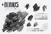 Flat Pencil - SVG font family, a Handwritten Font by Ekaterina Glazkova (Thumbnail 6 of 7)