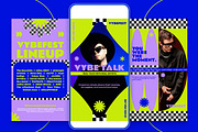 VYBE – Festival Instagram Template, a Social Media Template by Nenjo Studio (Thumbnail 1 of 5)