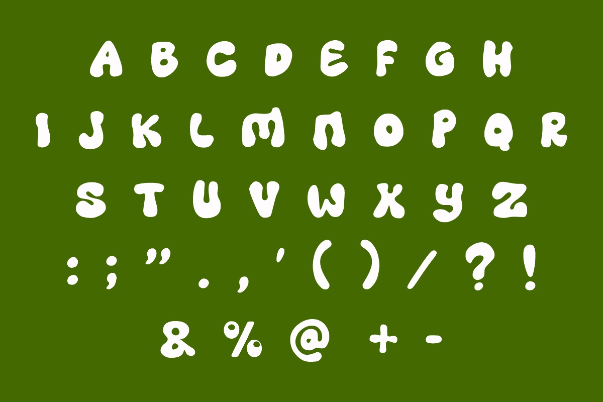 Groovy Daisy, a Font by Fourteen Letter (Photo 3 of 7)