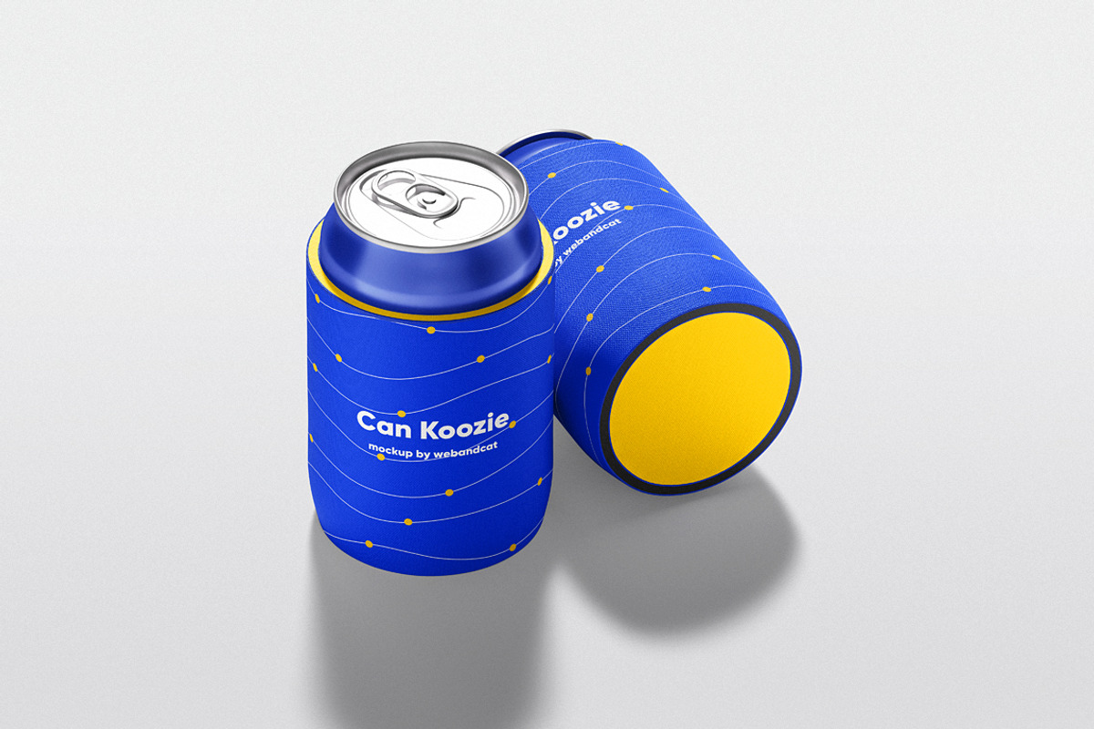 Can Cooler Mockup, a Cups & Container Mockup by WebAndCat (Photo 6 of 16)