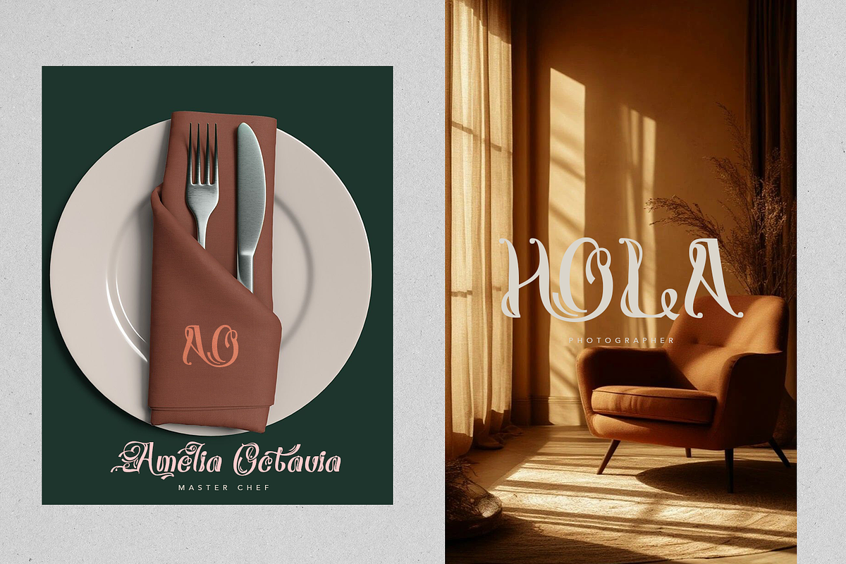Makovani - Fancy Font, a Symbol Font by madeDeduk (Photo 7 of 10)