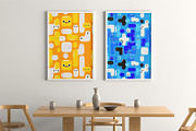 Tetris. Game pattern, a Pattern Graphic by Lineli (Thumbnail 6 of 12)