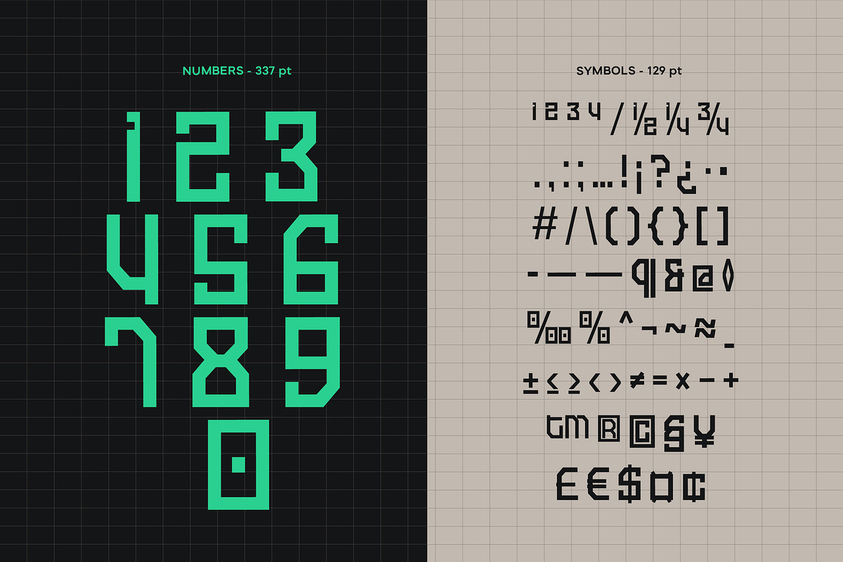 Futurobit, a Font by graphicook (Photo 4 of 10)