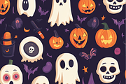 Halloween-themed Digital Paper, a Background Graphic by Printable Treasure (Thumbnail 3 of 4)