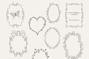 Hand-drawn Curly Frames Quirky Lines, a Decorative Illustration by SunnyAfternoons (Thumbnail 4 of 23)