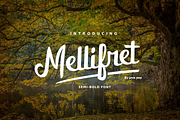 Mellifret script font, a Script Font by Java pep (Thumbnail 1 of 11)