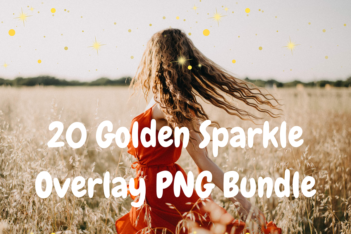 Golden Sparkle Overlays, a Texture Graphic by youtoview (Photo 1 of 8)
