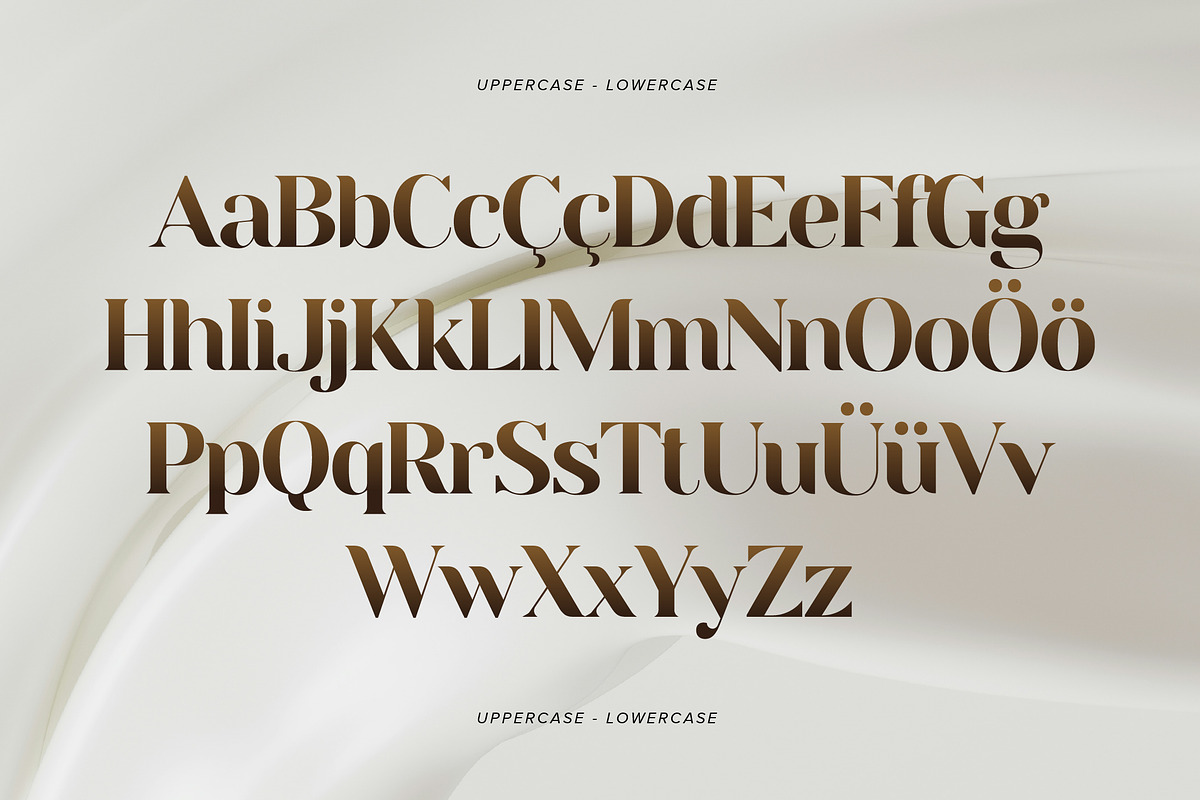 Decatlon Luxury Serif Font, a Serif Font by Wencory (Photo 2 of 4)